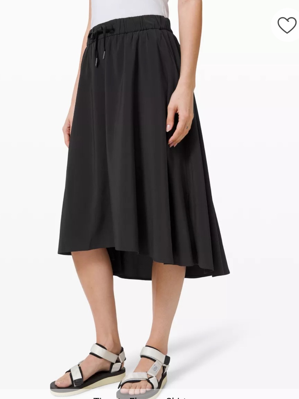 BNWOT Lulumelon Time to Flounce Skirt